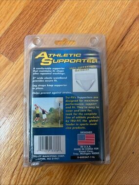 Tru Fit Athletic Supporter White - size small - 26” -30”